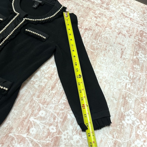 WHBM Pearl Embellished Knit Cardigan Jacket - Picture 11 of 12